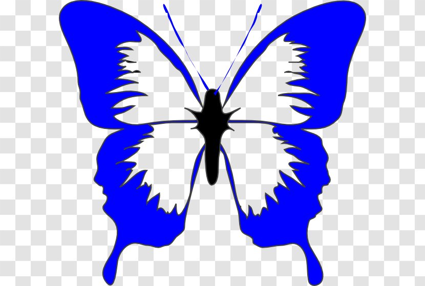 Monarch Butterfly Clip Art - Flower - Blue Transparent PNG