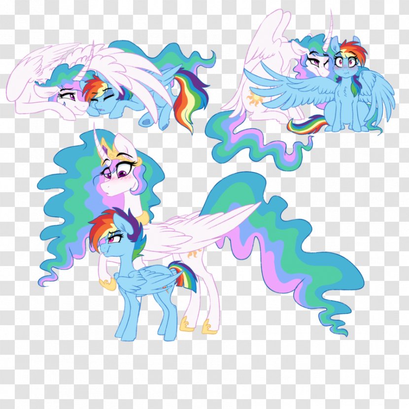 Pony Horse Rainbow Dash Art - Animal Figure Transparent PNG