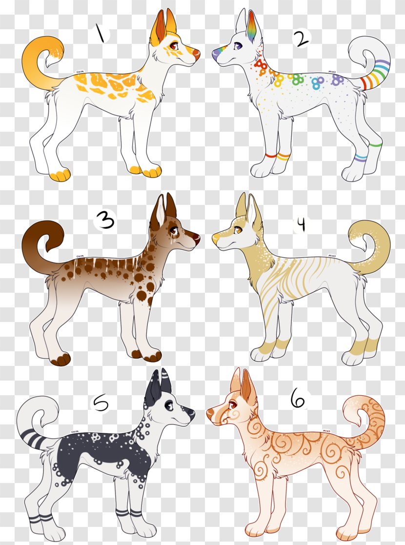Dog Breed Whippet Cat Clip Art Transparent PNG
