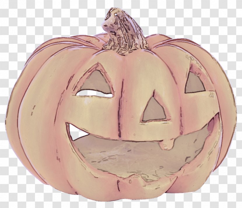 Pumpkin - Pink - Carving Jackolantern Transparent PNG
