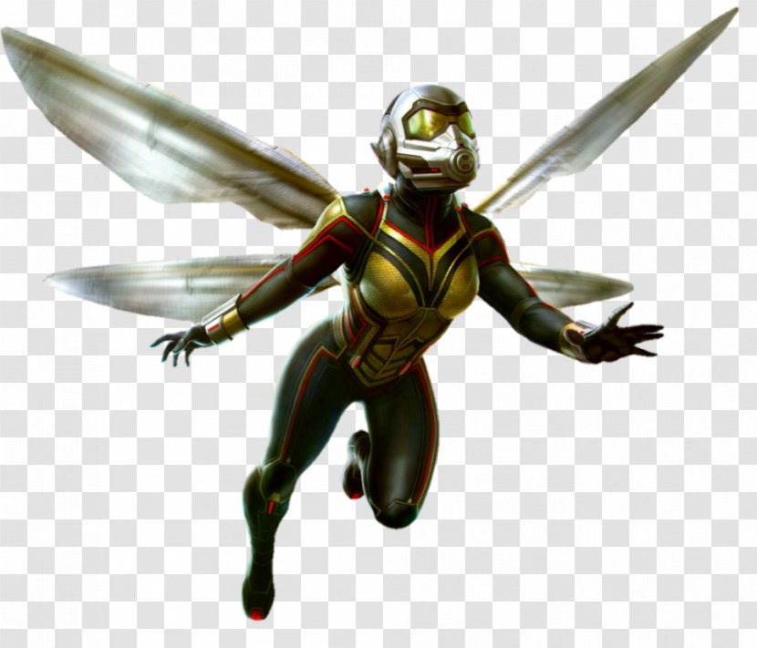 Wasp Ant-Man Hank Pym Ghost Hope - Antman And The - Ant Man Transparent PNG