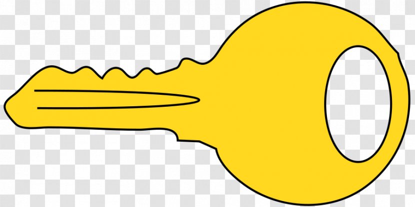 Yellow Beak Clip Art - Text - Keys Cliparts Transparent PNG