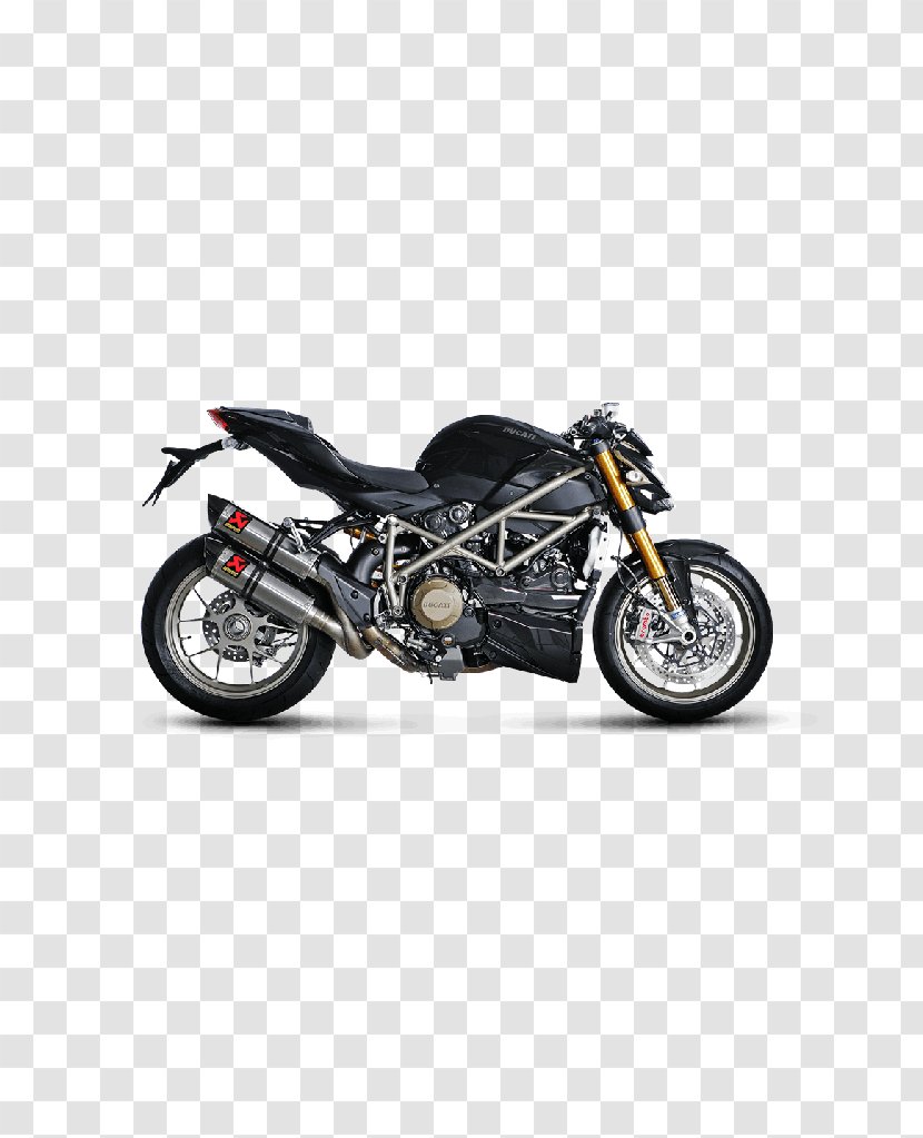 Exhaust System Car Ducati Streetfighter Motorcycle - Automotive Exterior Transparent PNG