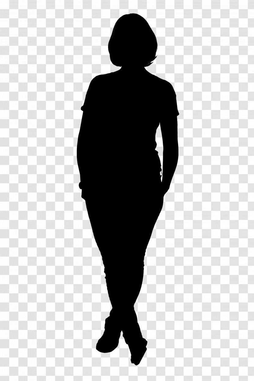Clip Art Vector Graphics Silhouette Openclipart Woman - Walking - Sleeve Transparent PNG