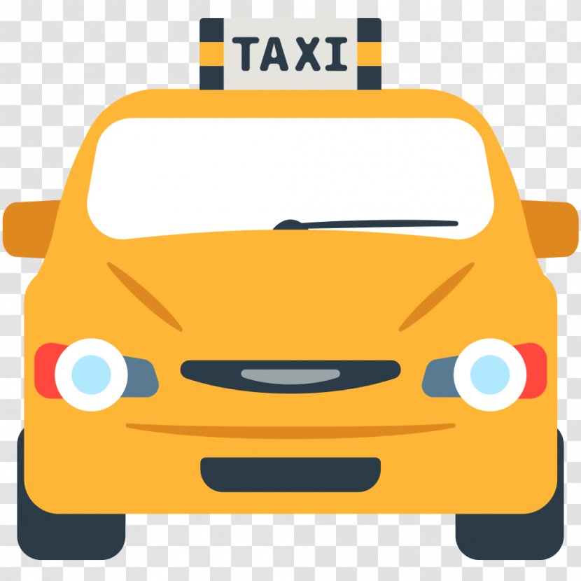 Taxi Emoji Car Driver - Heart - Taxis Transparent PNG