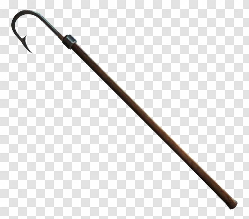 Fish Hook Fishing Rods Fallout 4 - Pole Transparent PNG