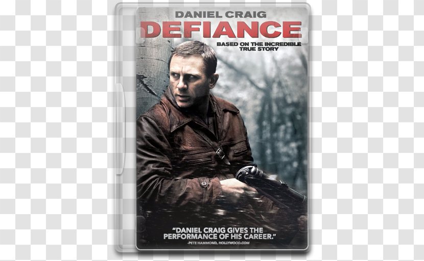 Poster Action Film - Daniel Craig - Defiance Transparent PNG
