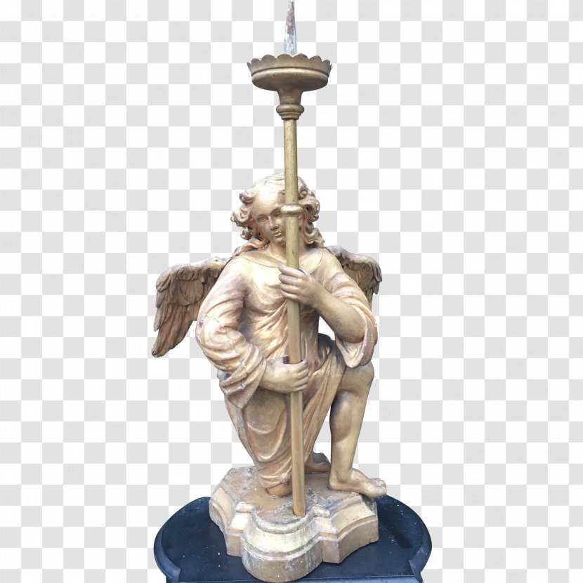 Bronze Sculpture Statue 18th Century Figurine - Wood - Altar Transparent PNG