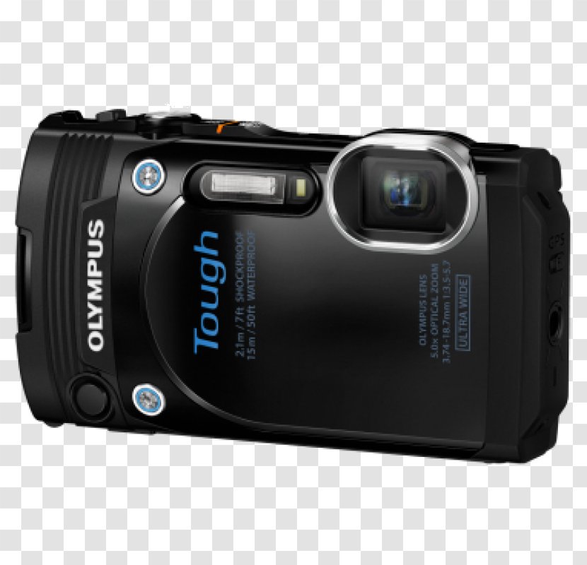 Olympus Tough TG-4 TG-5 Stylus TG-860 Camera - Active Pixel Sensor Transparent PNG