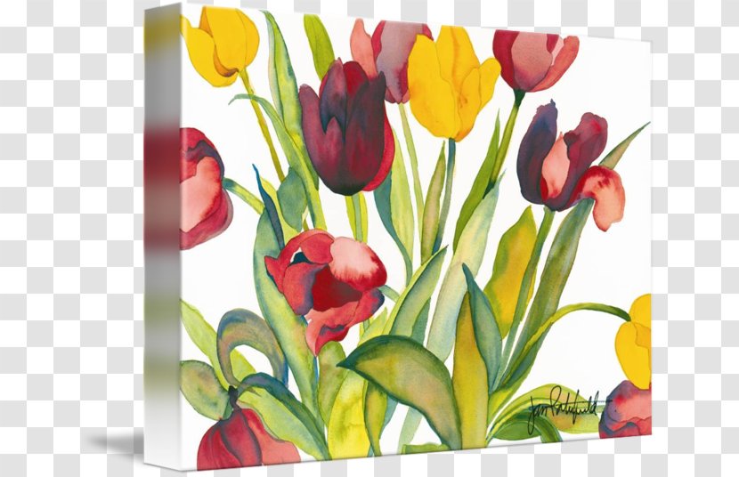 Floral Design Tulip Cut Flowers Flower Bouquet - Imagekind Transparent PNG