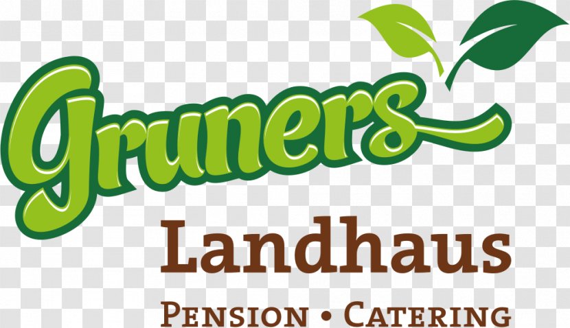 Logo Brand Font Product Gruners Landhaus - Catering Transparent PNG