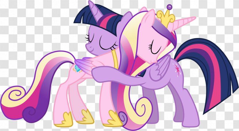 Twilight Sparkle Princess Cadance YouTube Pony - Cartoon Transparent PNG