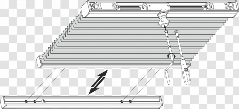 Furniture Line Angle Daylighting - Steel Transparent PNG