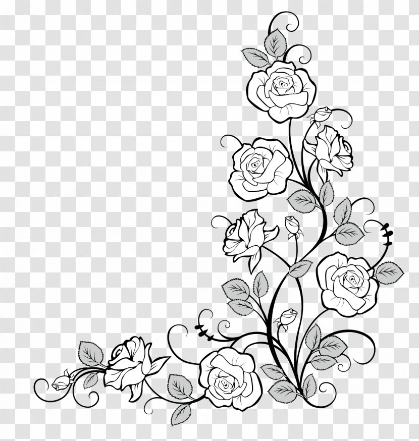 Drawing Flower Idea Clip Art - Rose Transparent PNG