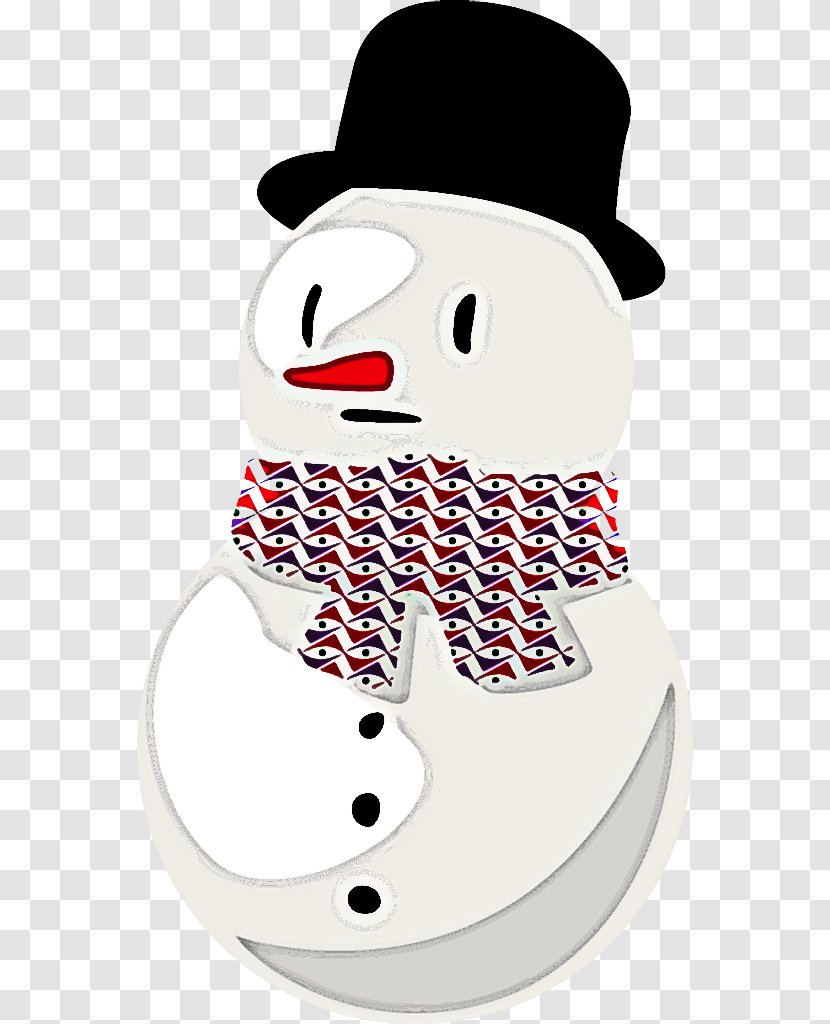 Snowman - Carmine - Headgear Transparent PNG