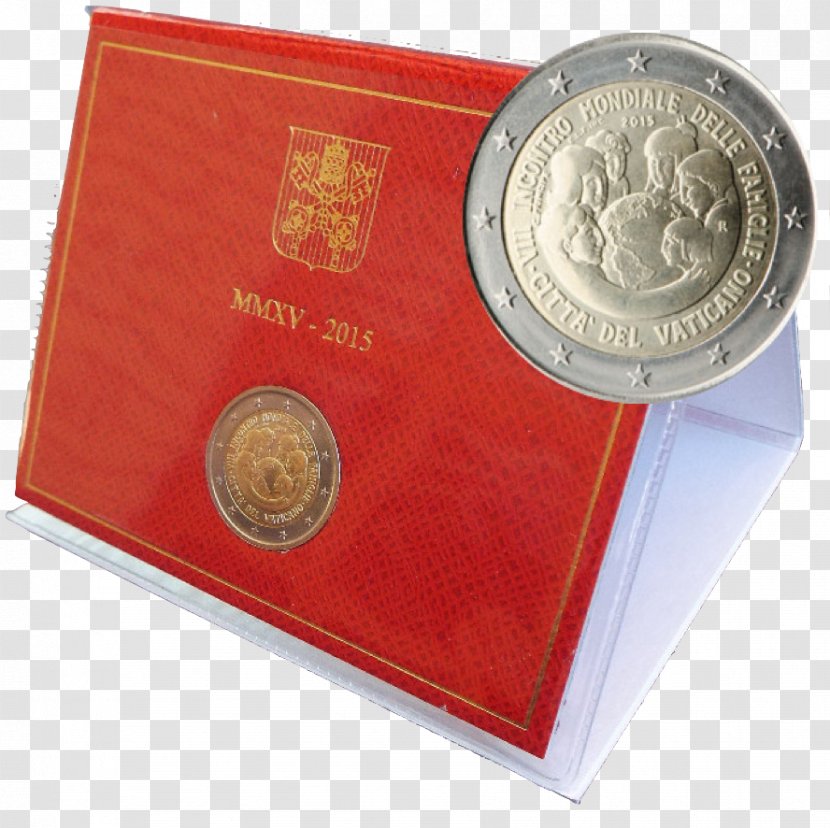 2 Euro Commemorative Coins Vatican City Numismatics Mint - Coin Transparent PNG