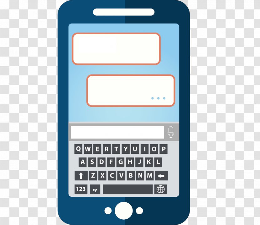Smartphone Feature Phone Android Application Software - User Interface - Vector Mobile Social Dialog Creative Transparent PNG