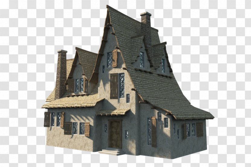 Cottage Smoking Witchcraft - Facade Transparent PNG