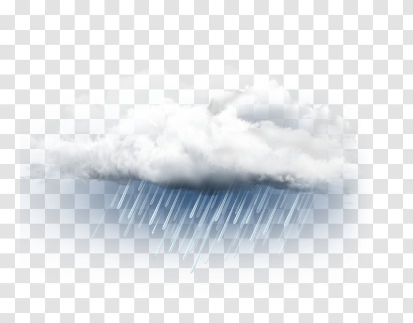 Sky Rain Cloud Euclidean Vector - Weather Elements Transparent PNG