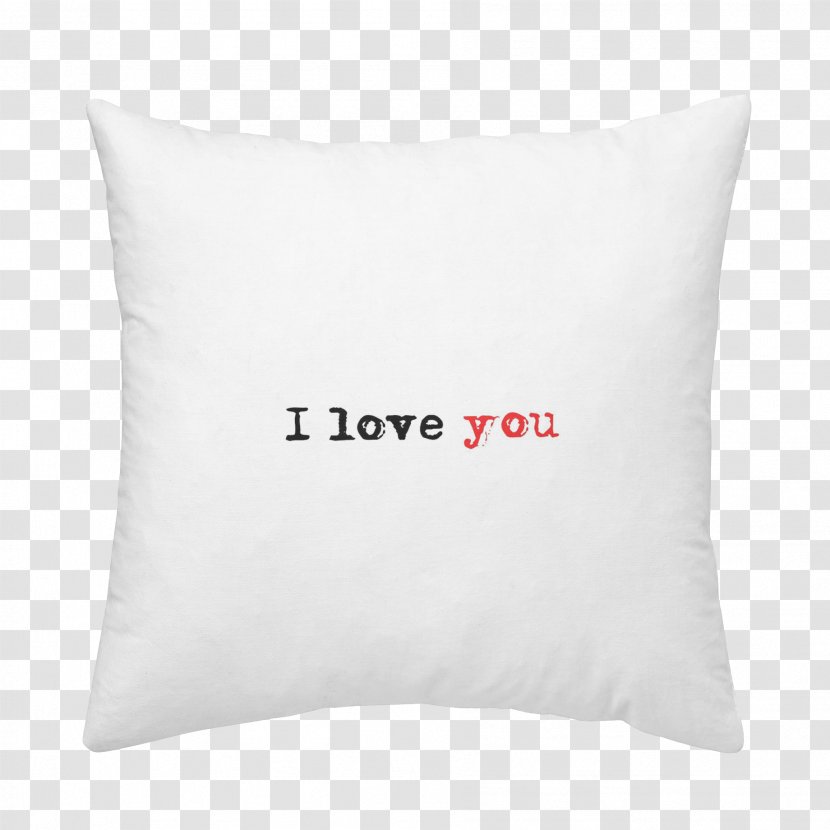 Throw Pillows Cushion Textile Font - Pillow Transparent PNG