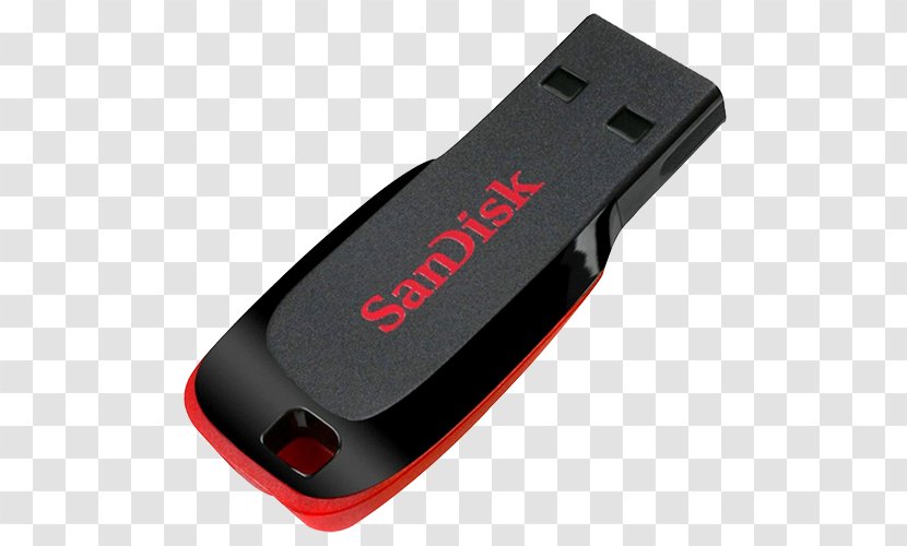 USB Flash Drives SanDisk Cruzer Blade 2.0 Enterprise Computer - Disk Storage Transparent PNG