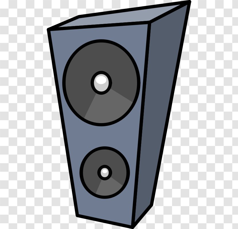 Loudspeaker Clip Art - Enclosure - Speaker Transparent PNG