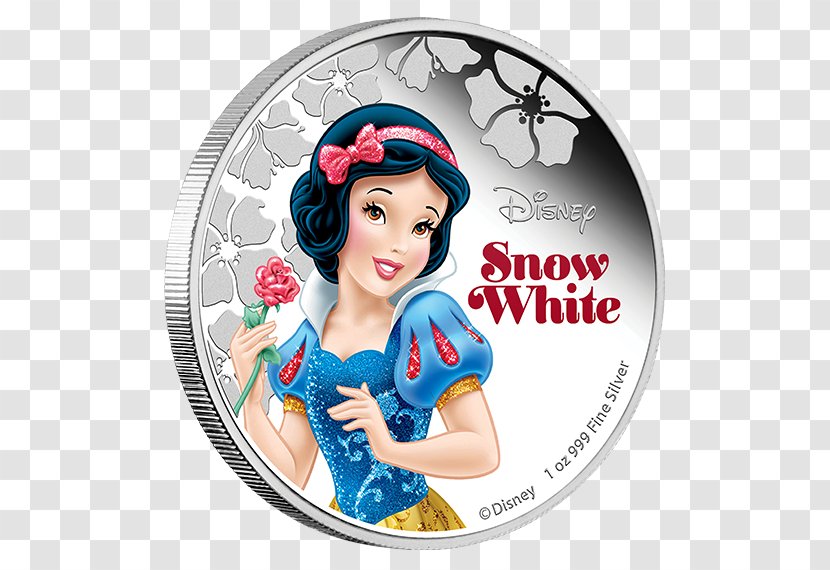 Snow White And The Seven Dwarfs Silver Coin Proof Coinage - Princess Jasmine Transparent PNG