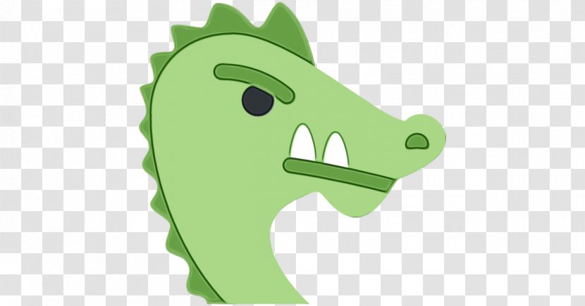 Green Cartoon Crocodile Clip Art Crocodilia - Logo Animation Transparent PNG