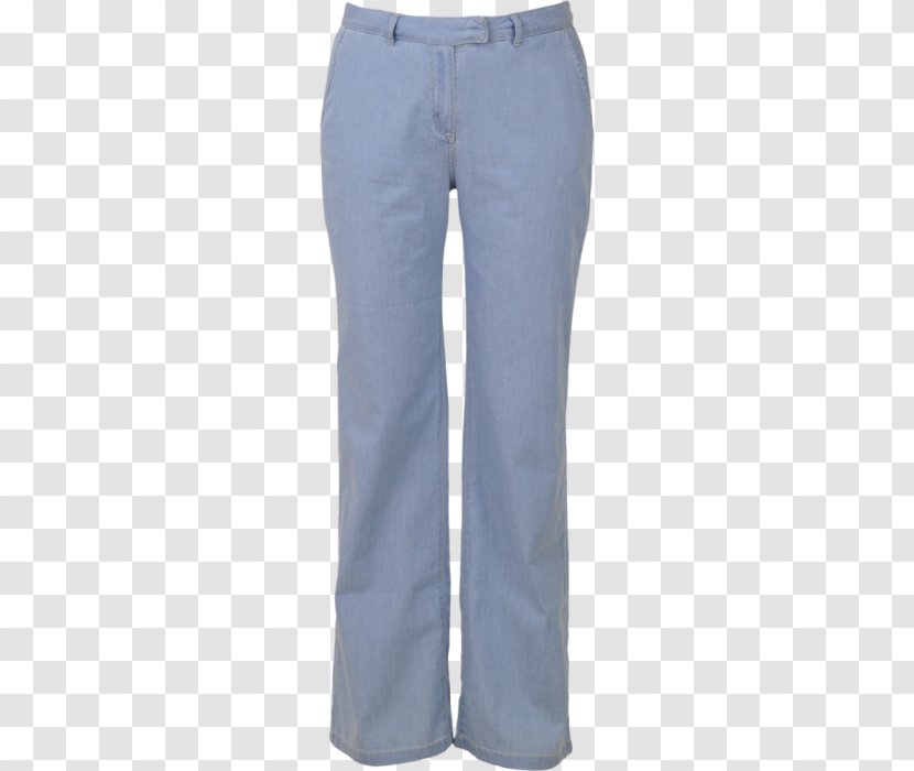 Pants Jeans Denim Pocket Cobalt Blue - Nine Point Transparent PNG