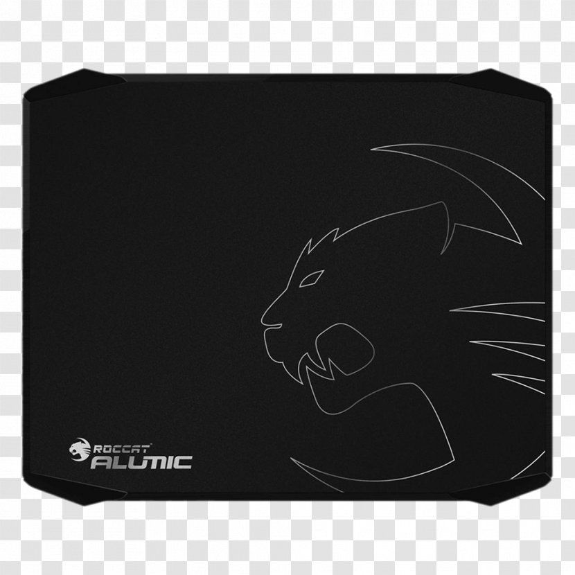 ROCCAT Alumic Double-Sided Gaming Mousepad Mouse Mats - Cat Like Mammal - Double Sided Visiting Card Transparent PNG