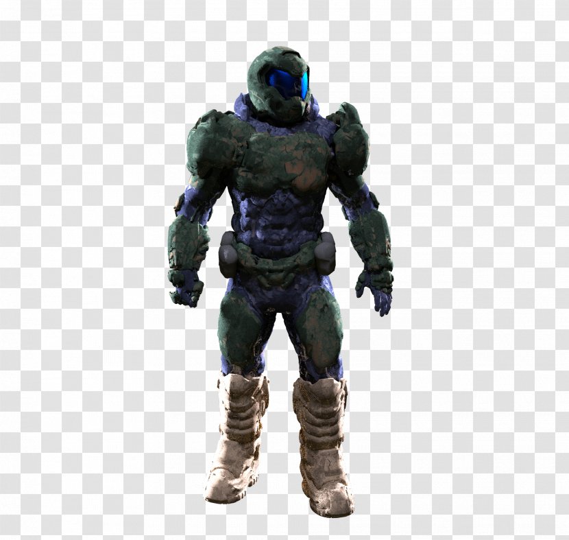 Doomguy Doom 3 Master Chief Quake Champions - Reddit Transparent PNG