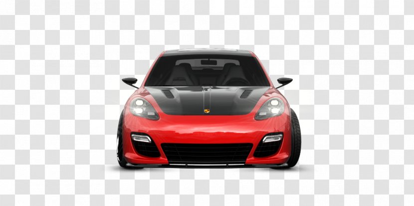 Porsche Panamera City Car Bumper - Hardware Transparent PNG