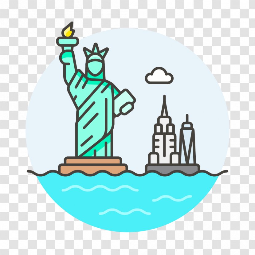 Clip Art - Tree - The Statue Of Liberty Transparent PNG