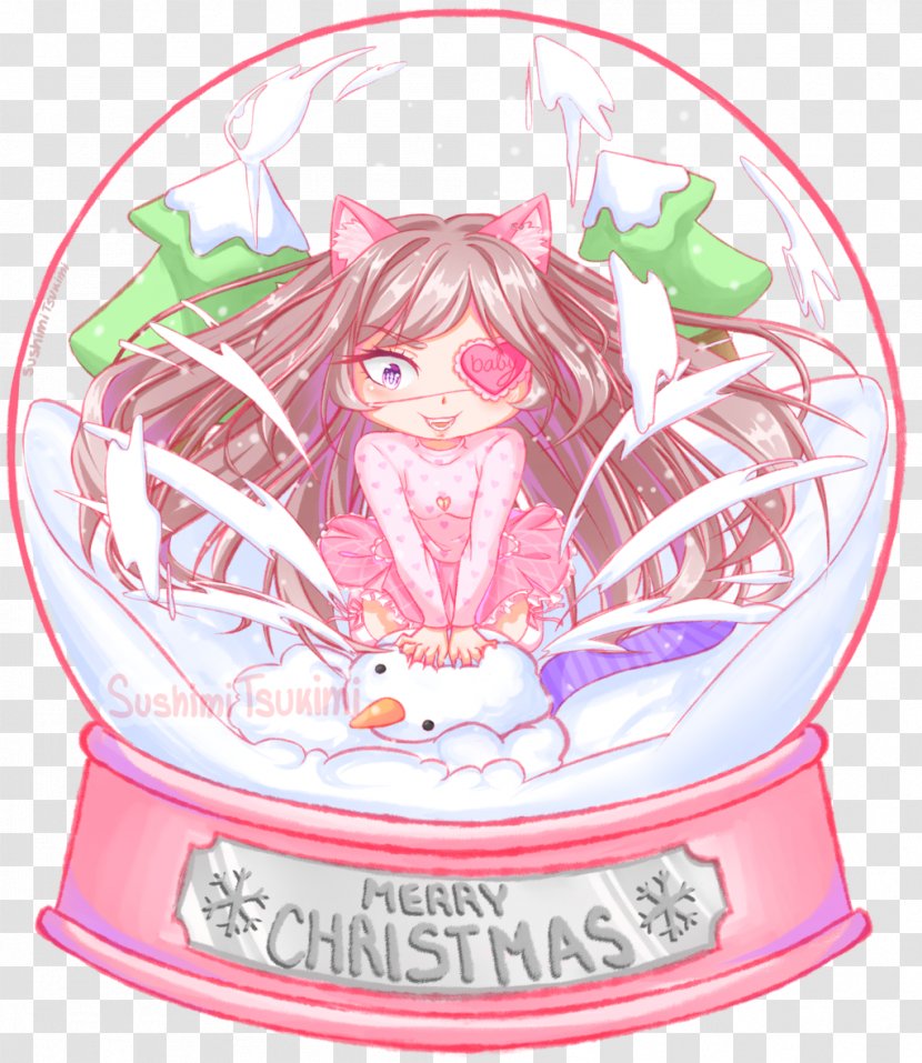 Clip Art Clothing Accessories Illustration Flower Pink M - Saving Santa Snow Globe Transparent PNG