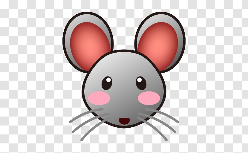 Computer Mouse Emoji Clip Art - Blush Material Transparent PNG