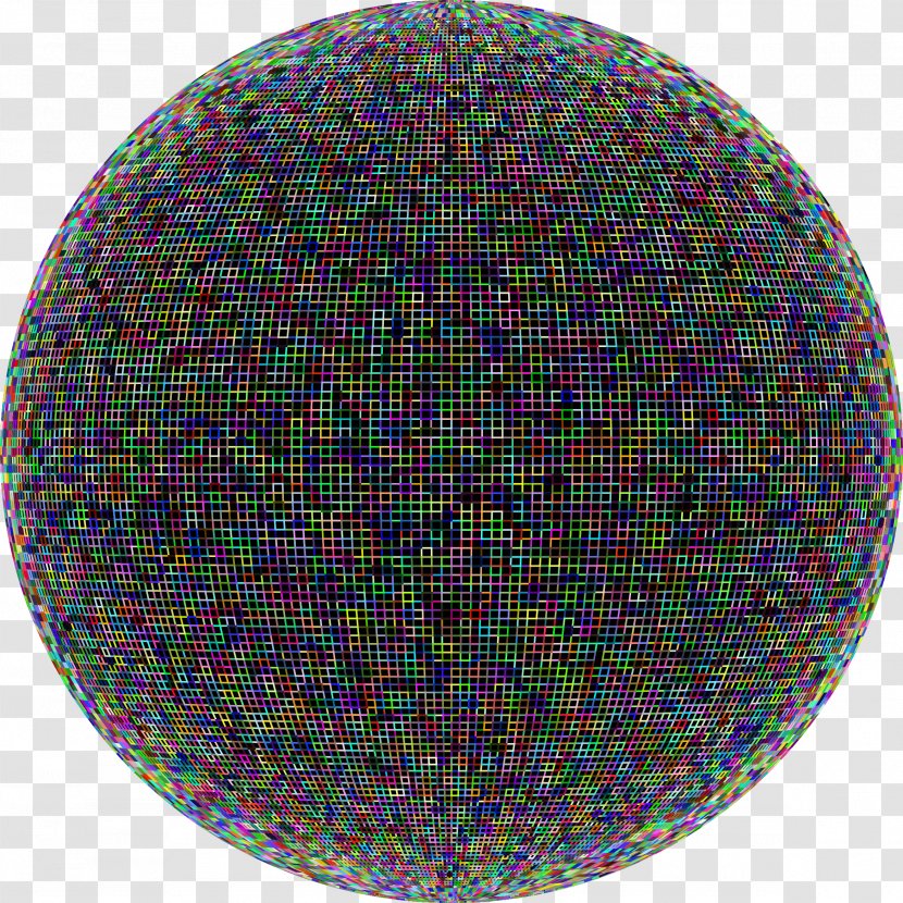Sphere Symmetry Circle Pattern Transparent PNG