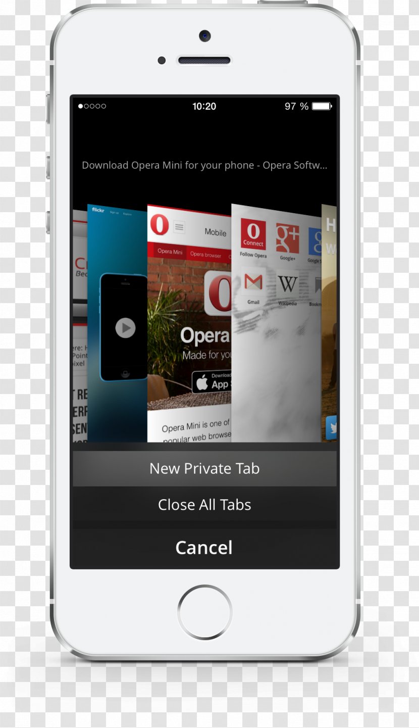Feature Phone Smartphone Opera Mini Web Browser - Uc Transparent PNG