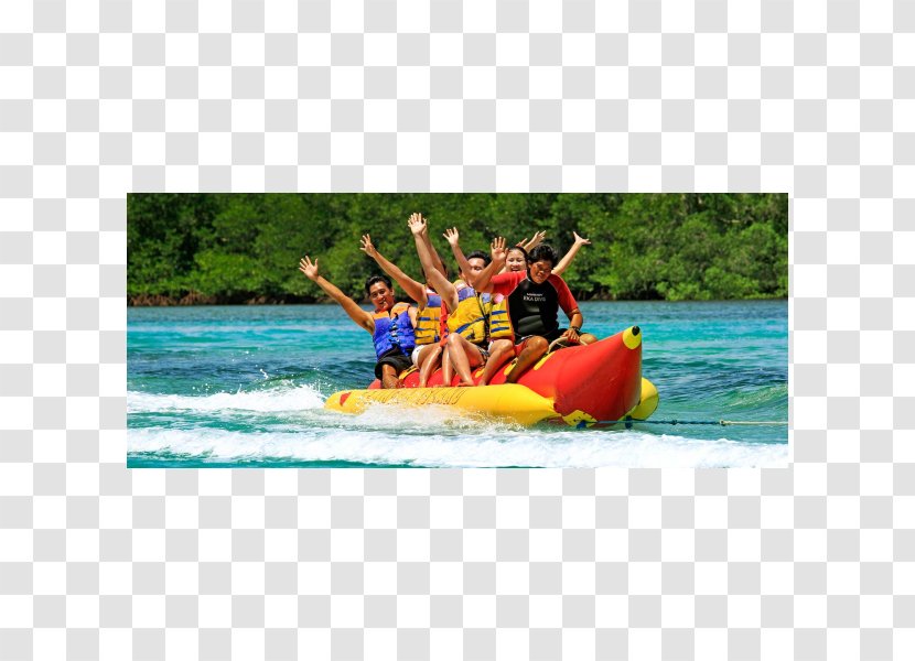 Banana Boat Sea Kayak Canoeing Inflatable - Water Transportation Transparent PNG