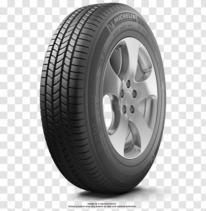 Car Tubeless Tire Michelin Energy Saver+ - Fuel Efficiency Transparent PNG