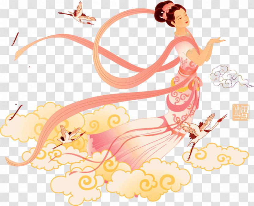 Mid-Autumn Festival Drawing Change - Moon Creative Transparent PNG