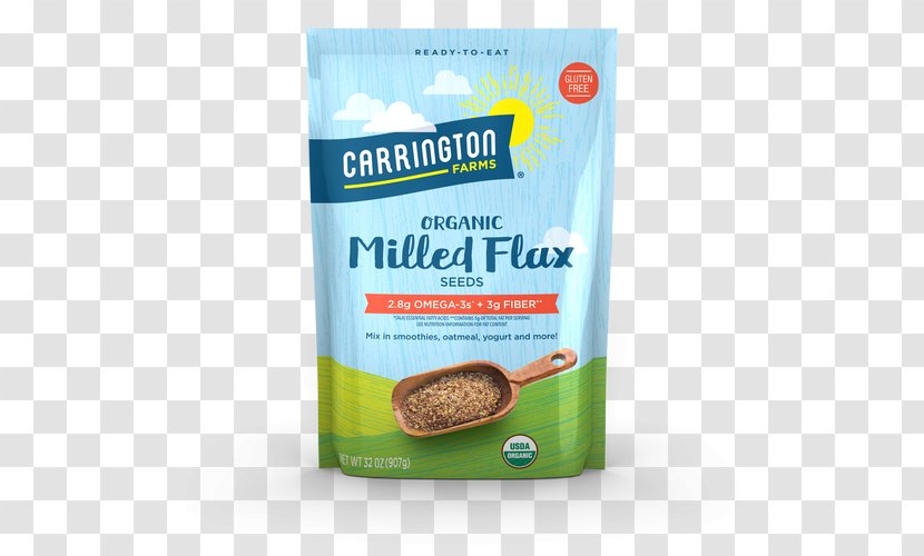 Chia Seed Flax Acid Gras Omega-3 Mineral Food - Vegetarian - FlaxSeeds Transparent PNG