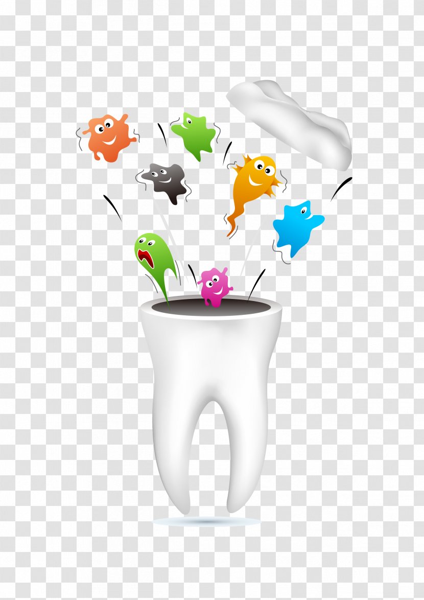 Bacteria Dentistry Tooth - Pathology - Protect Your Teeth From Hand Transparent PNG