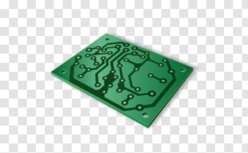 Printed Circuit Board Electronics Electronic Clip Art - Material - Green Transparent PNG