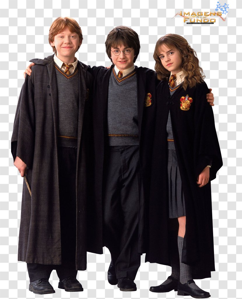 Robe Hermione Granger Harry Potter Ron Weasley Hogwarts - Gryffindor Transparent PNG