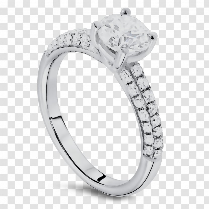 Wedding Ring Engagement Solitaire Jewellery - Luxury Goods - Mineral Transparent PNG