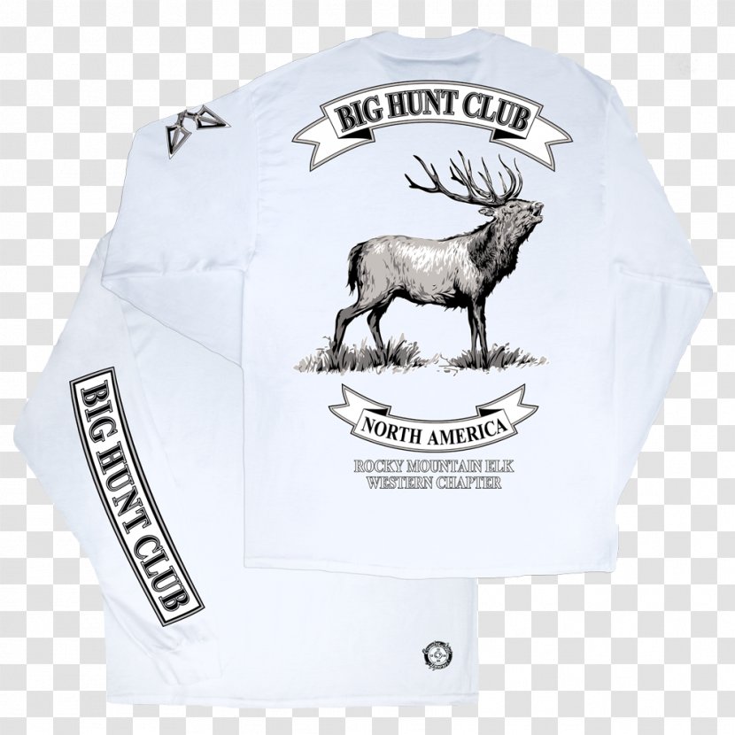 Rocky Mountains Mountain Elk T-shirt Hunting - Outerwear - Tshirt Transparent PNG
