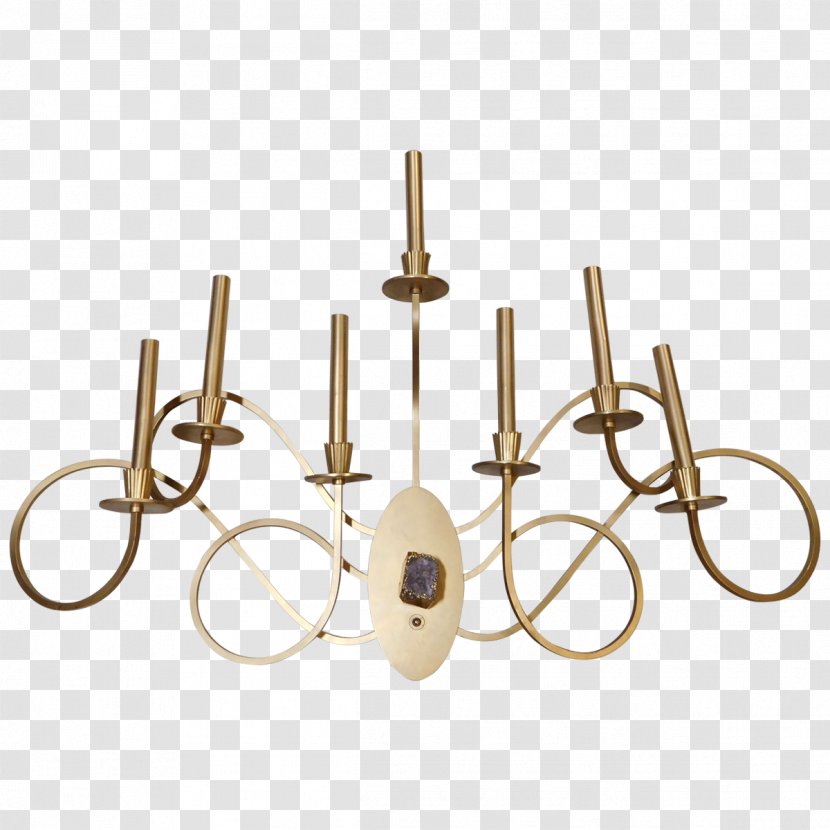 Chandelier 01504 - Brass - Design Transparent PNG