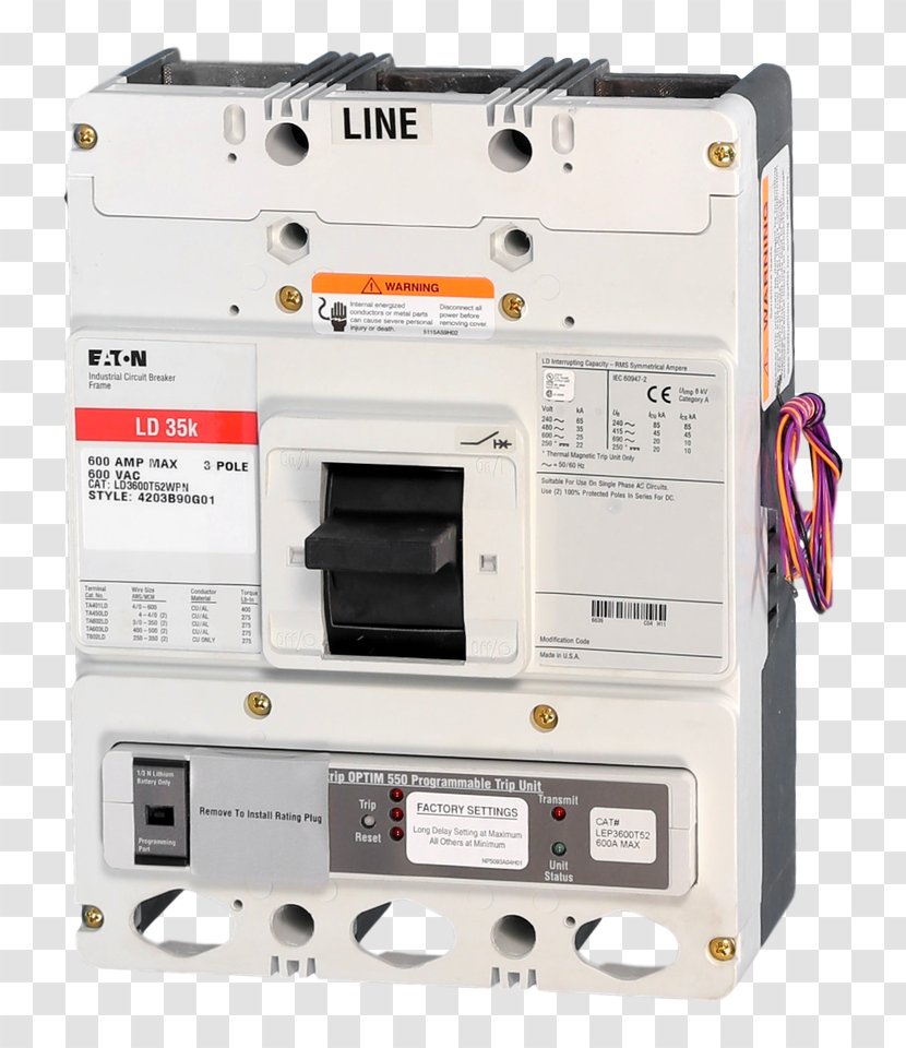 Electronic Component Circuit Breaker Electronics Technology Electrical Network - Eaton Corporation - Bradley Cooper Transparent PNG