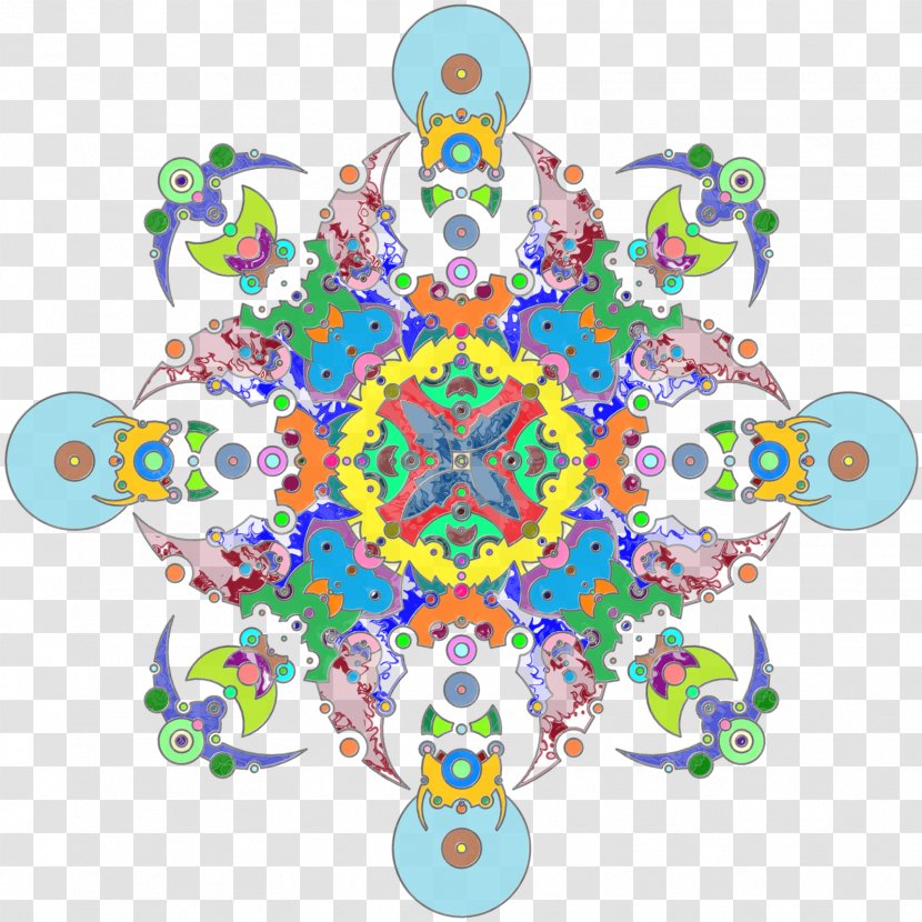 Symmetry Circle Pattern - Visual Arts - Dynamic Transparent PNG