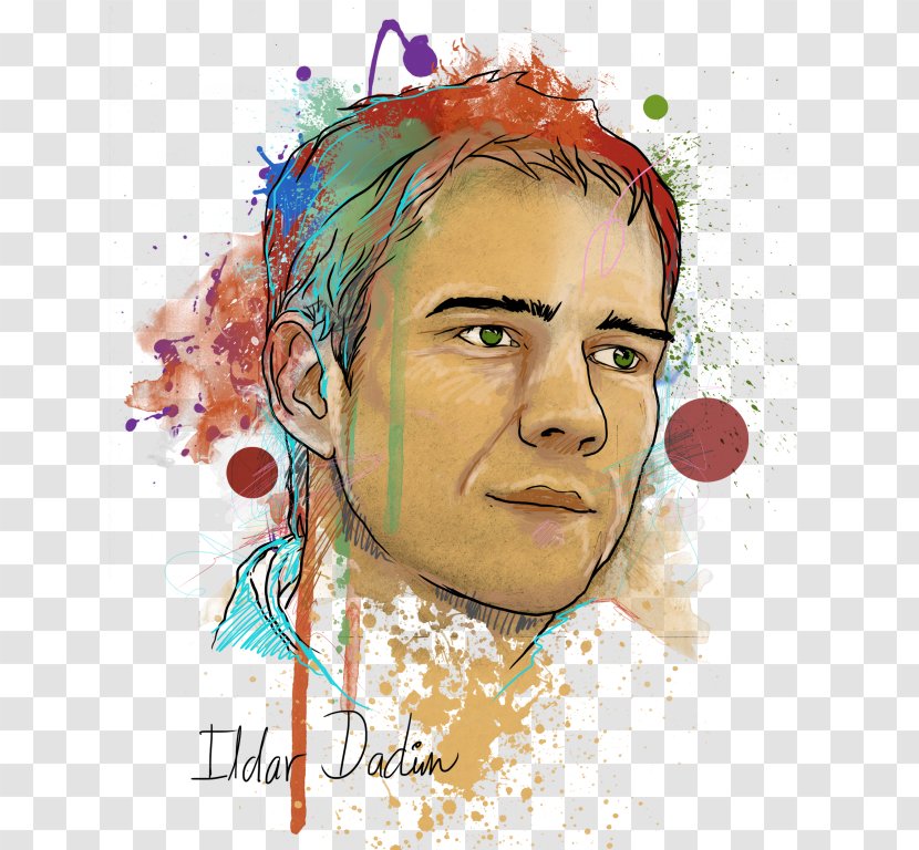 Ildar Dadin Index On Censorship Freedom Of Speech Expression Awards Liberty - Watercolor Paint - Head Transparent PNG